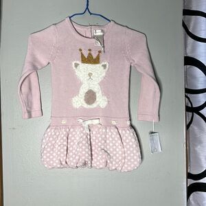 Savannah girls sweater dress size 2T
